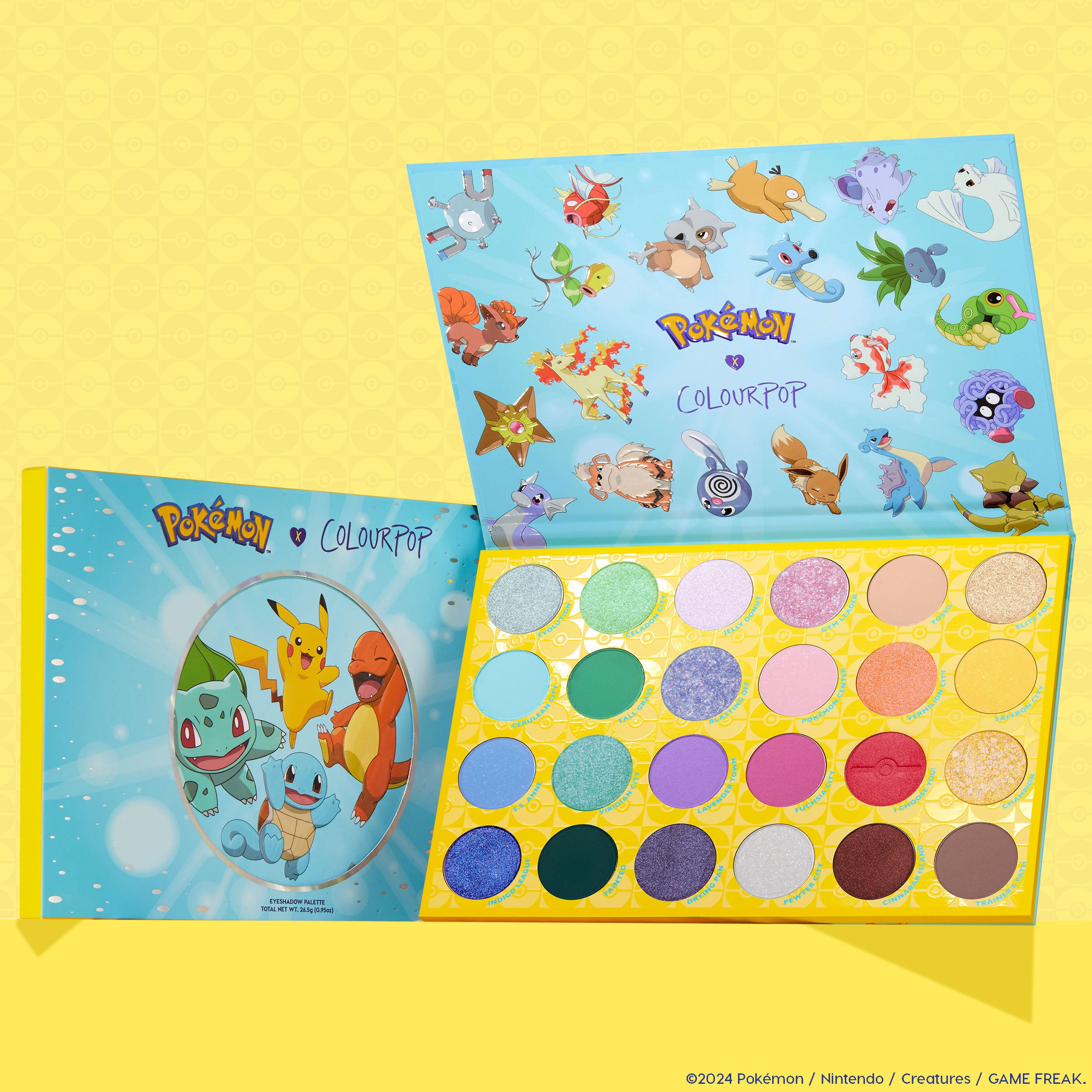 colourpop succulent palette Pokémon Eyeshadow Palette | Pallet Town