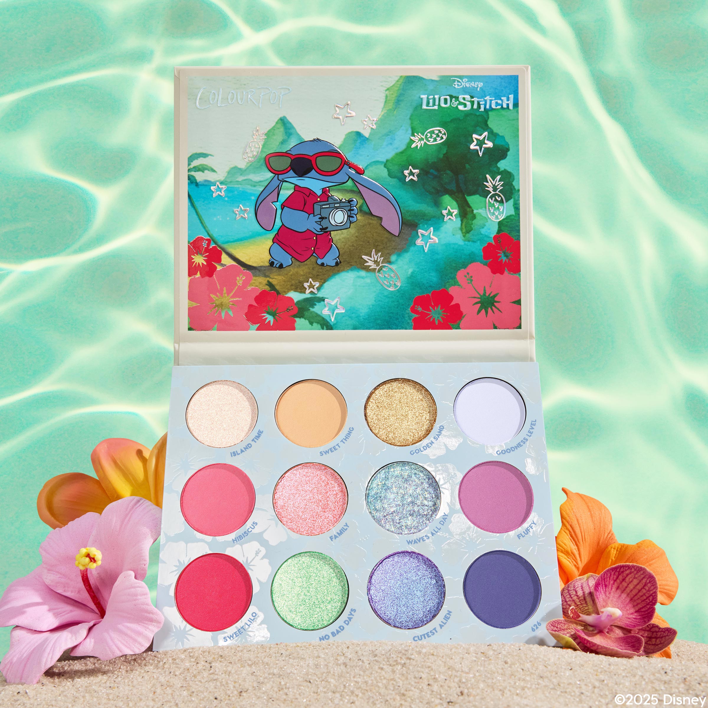 colourpop succulent palette Beach Dreamin' Eye Shadow Palette