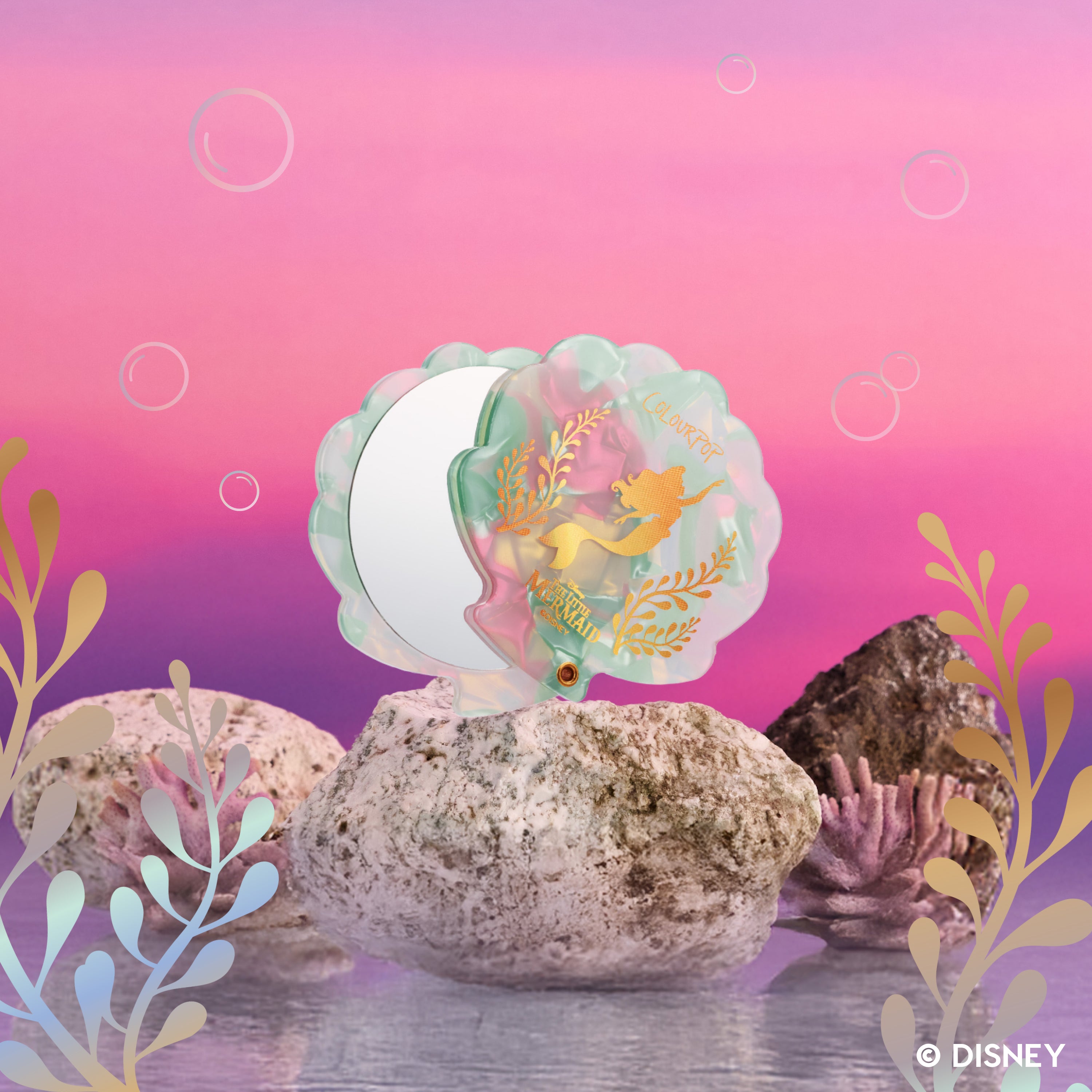 Shop The Little Mermaid Mirror - The Little Mermaid x ColourPop®