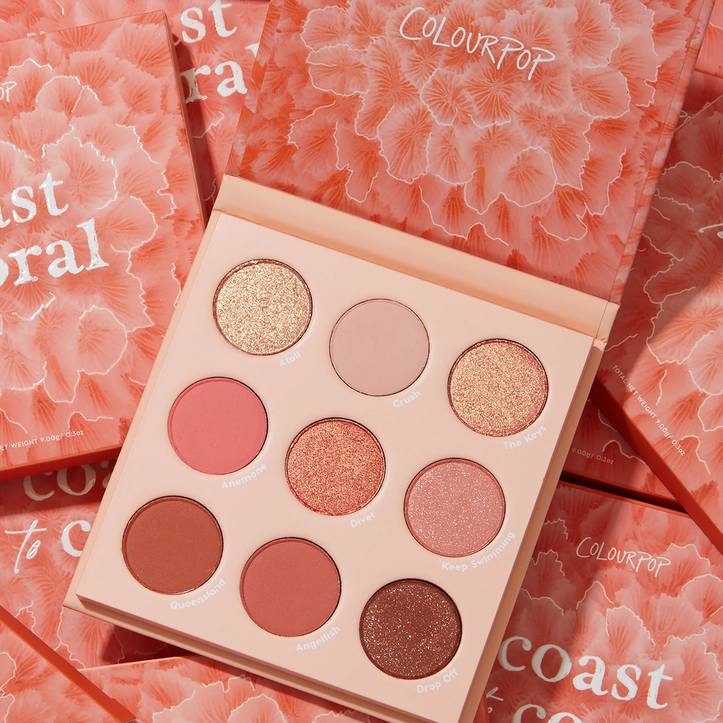 Coast to Coral Makeup Palette