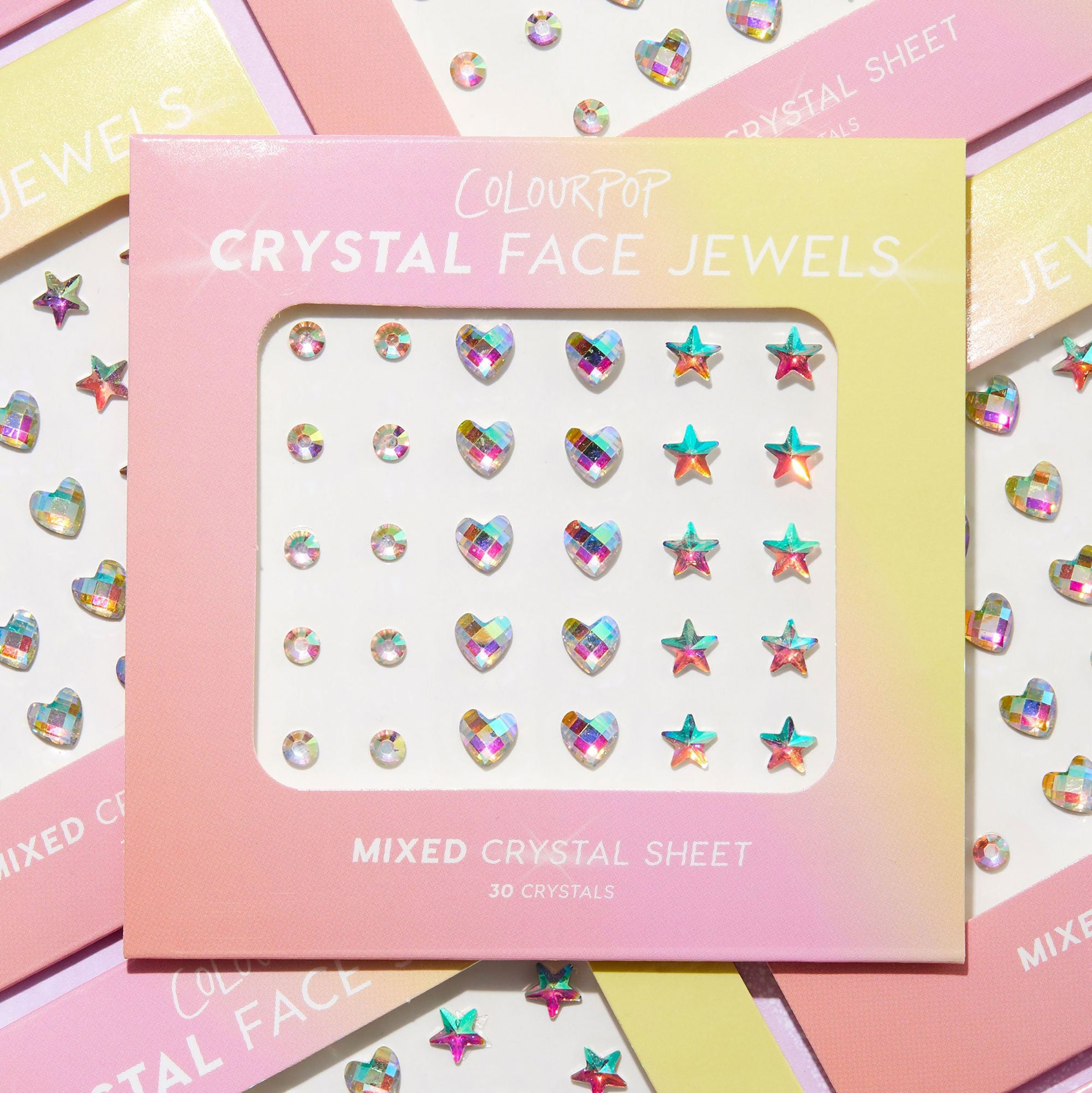 Pink Princess Crystal Sticker Jewels