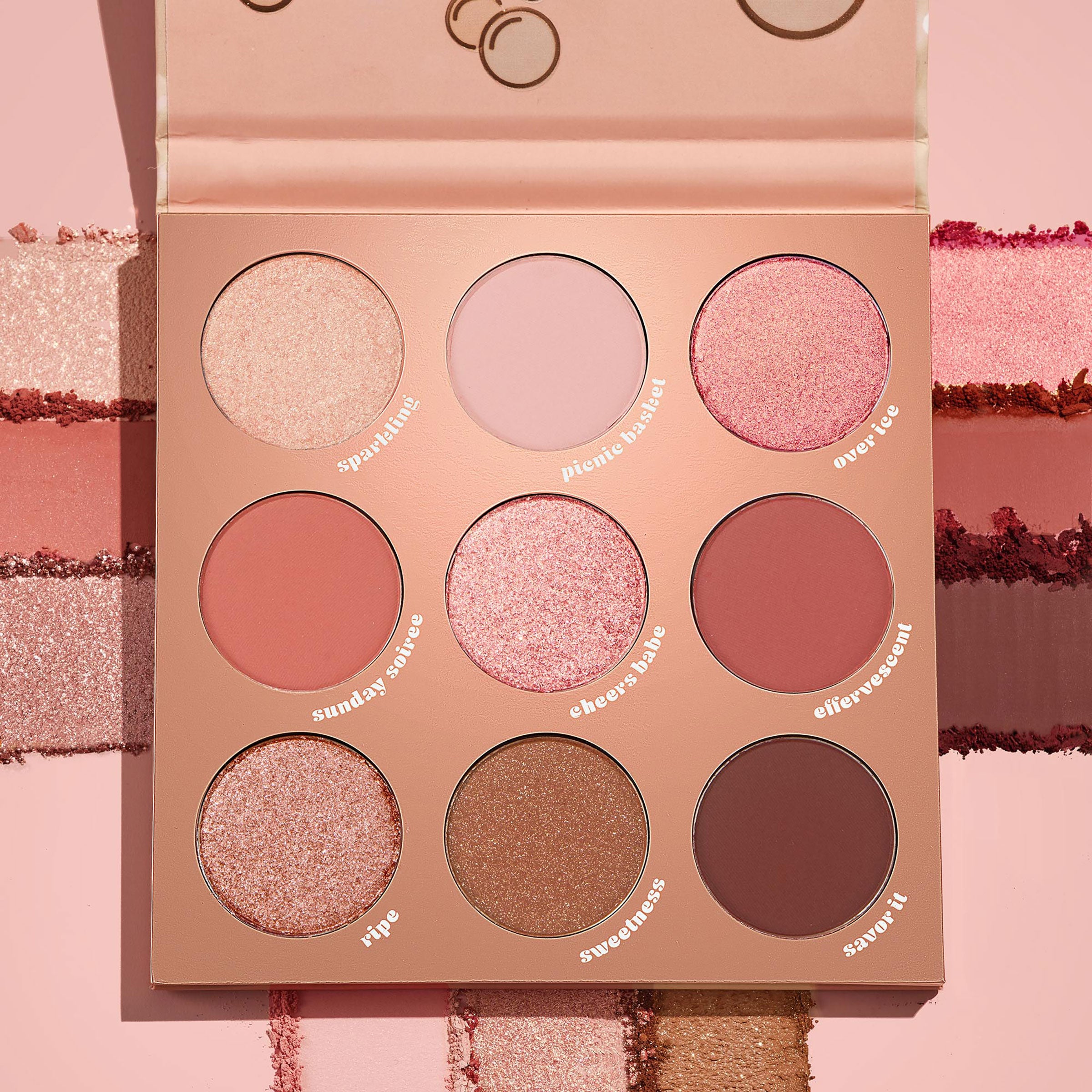 ColourPop By the Rose Eyeshadow Palette Review & Swatches