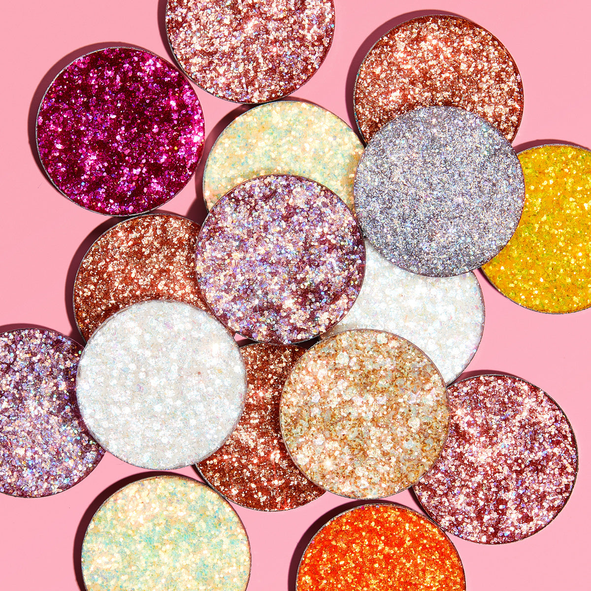 Glitterally Obsessed Pressed Glitter pans