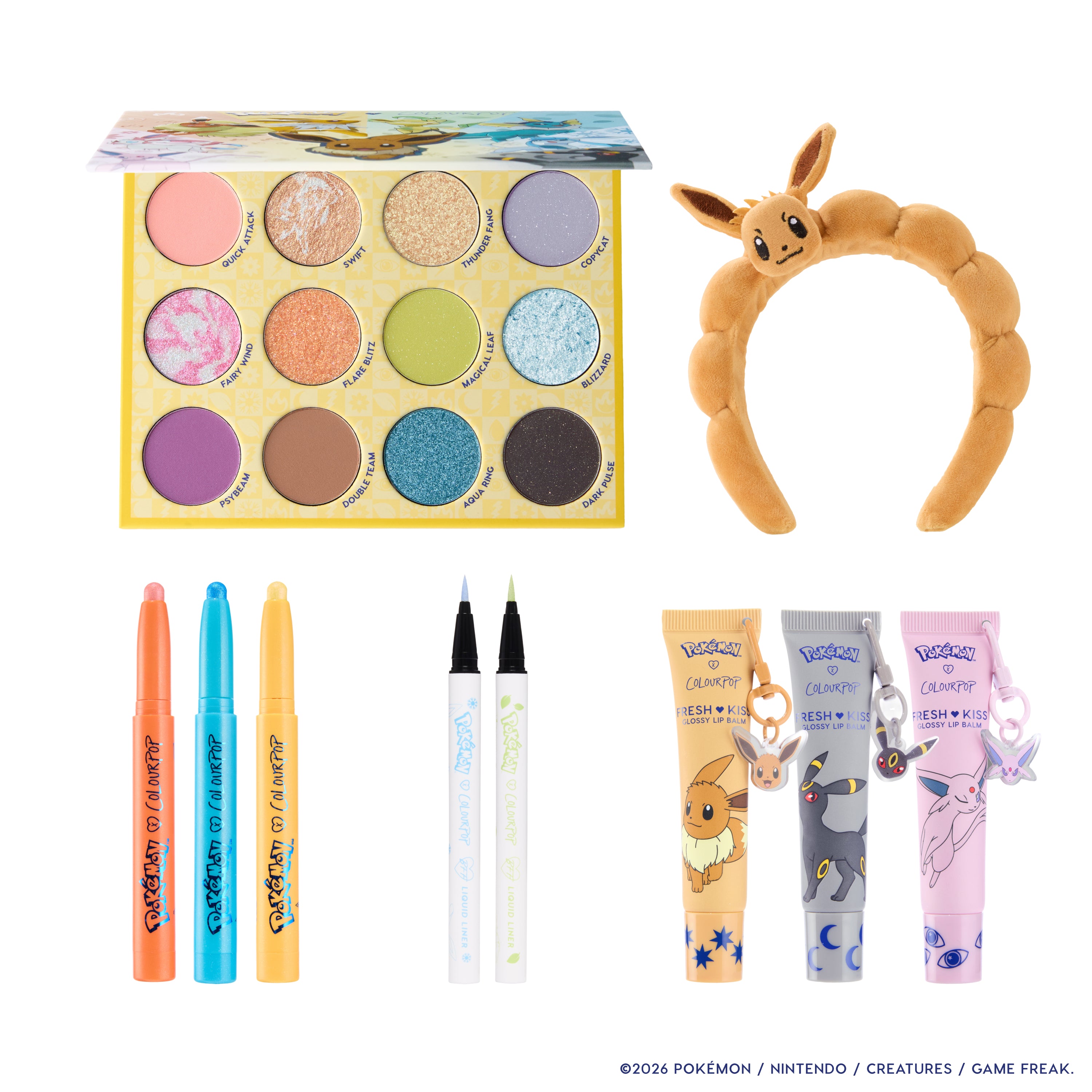 Shop Infinite Possibilities | ColourPop®× Pokémon - Full Makeup