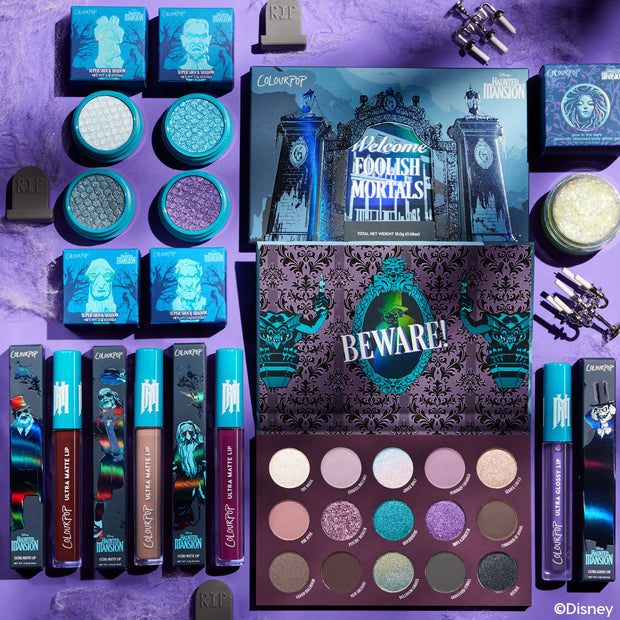 Haunted Mansion and ColourPop Collection