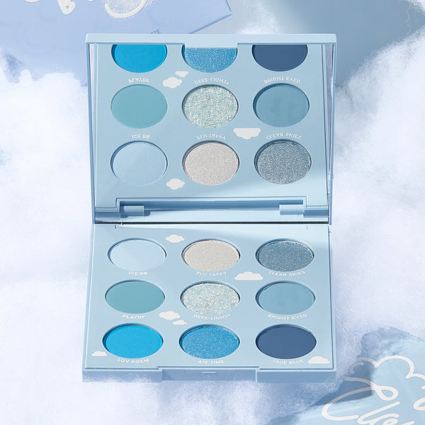 ColourPop Pressed Powder Eyeshadow Makeup Palette in Blue Velvet