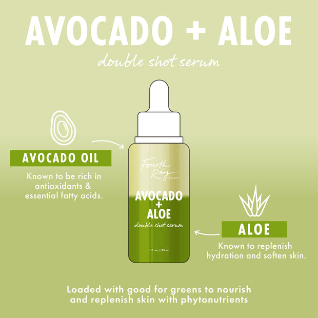 Avocado + Aloe Double Shot