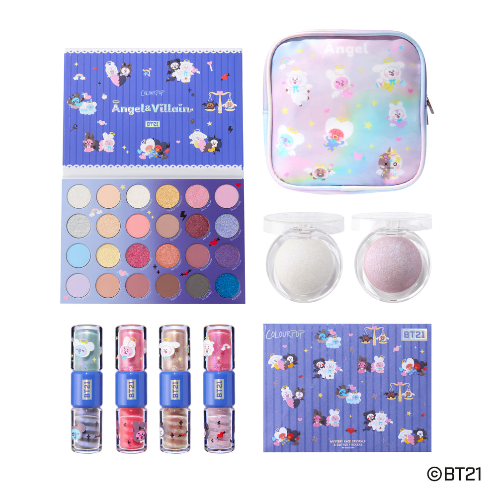 BT21 x ColourPop Angel & Villain Collection
