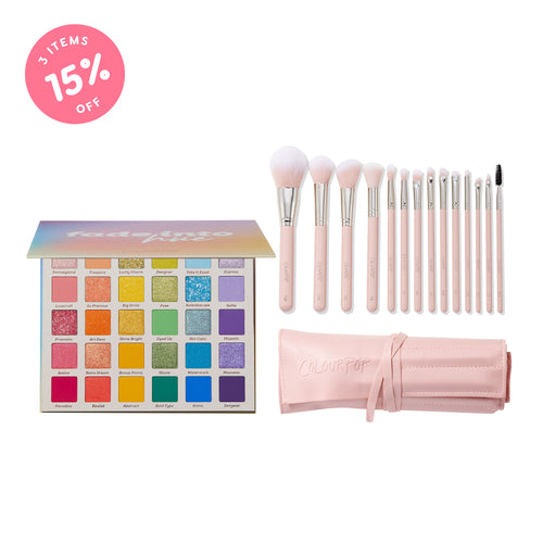 Megapalette and Brush Roll Bundle