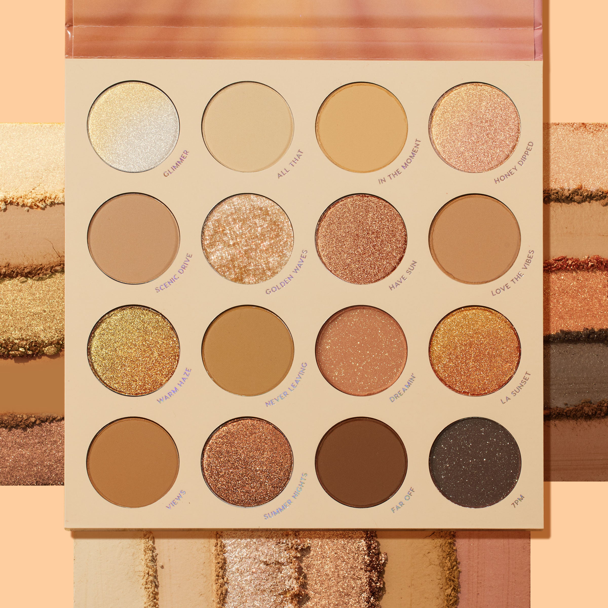 Colourpop BYOP Shadow Palette - Browns and Golds deals