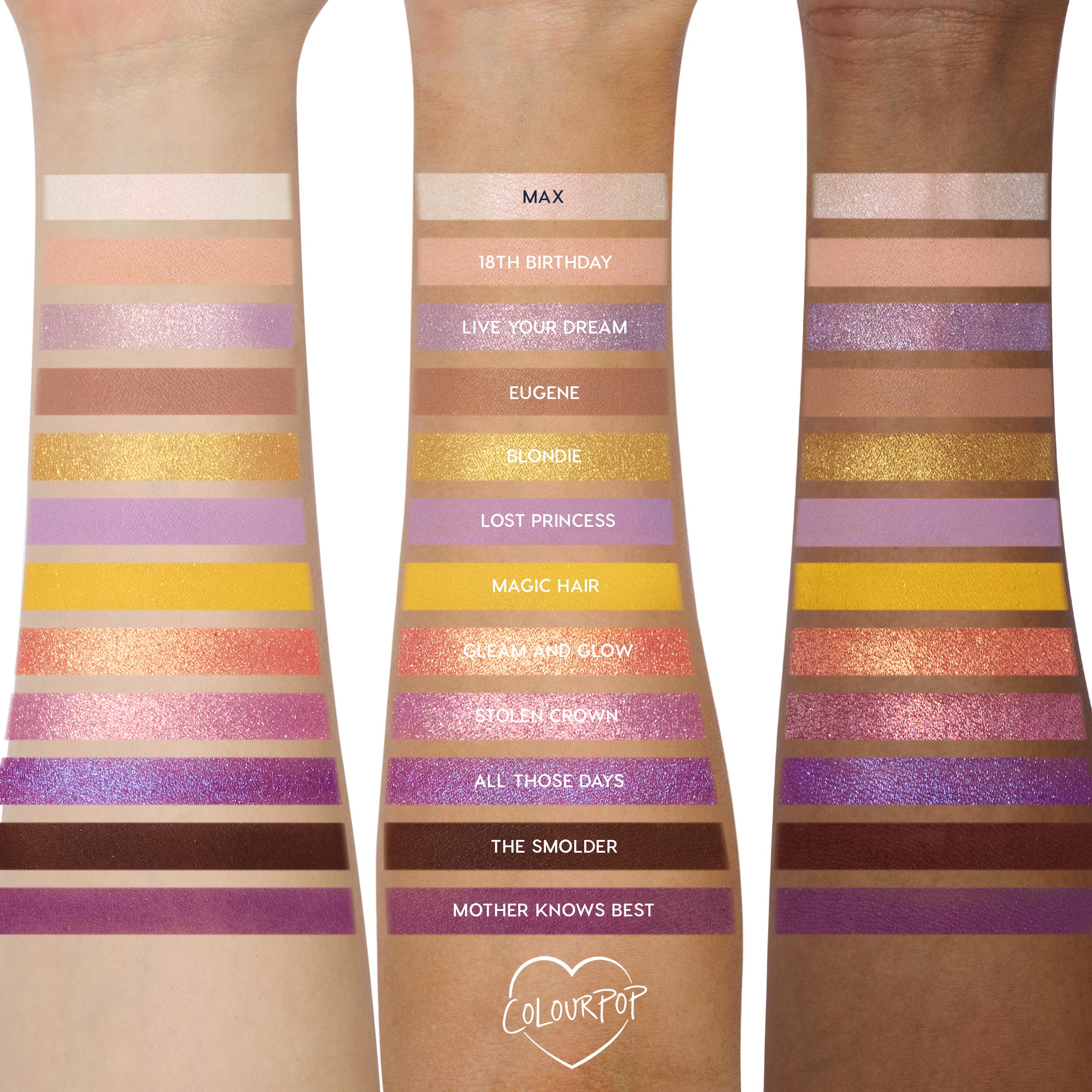 Disney Tangled Palette | Best Day Ever | ColourPop