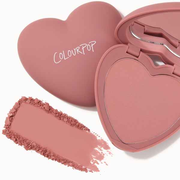 Pressed Powder Heart Blush
