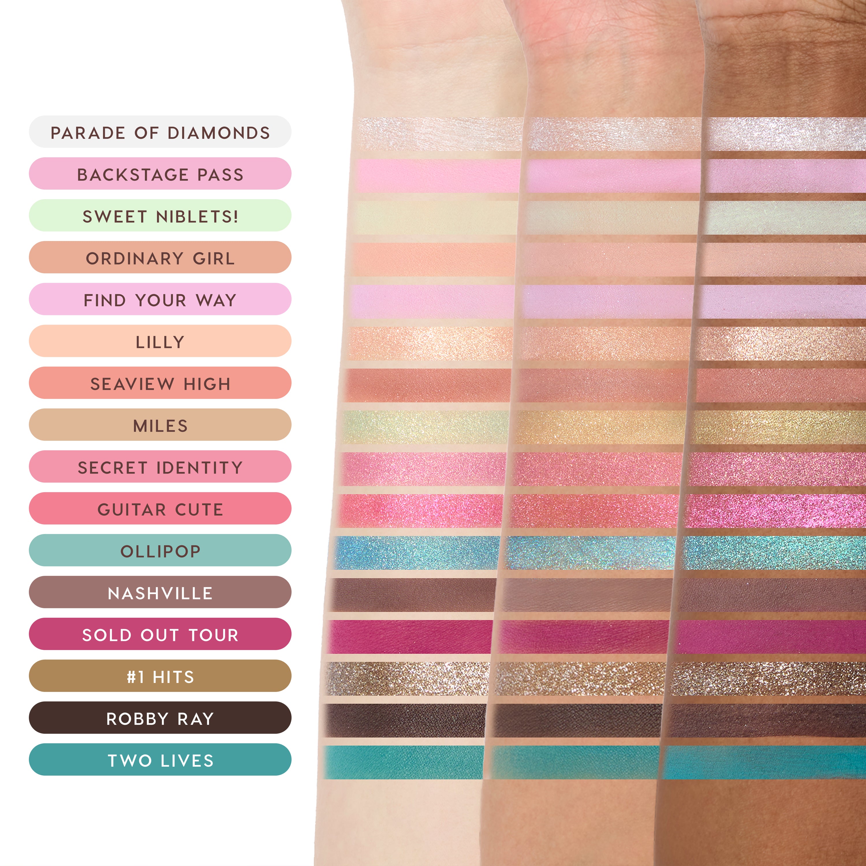 アイシャドウ colourpop HannahMontana Shop ColourPop®× Hannah Montana - Full Makeup Collection