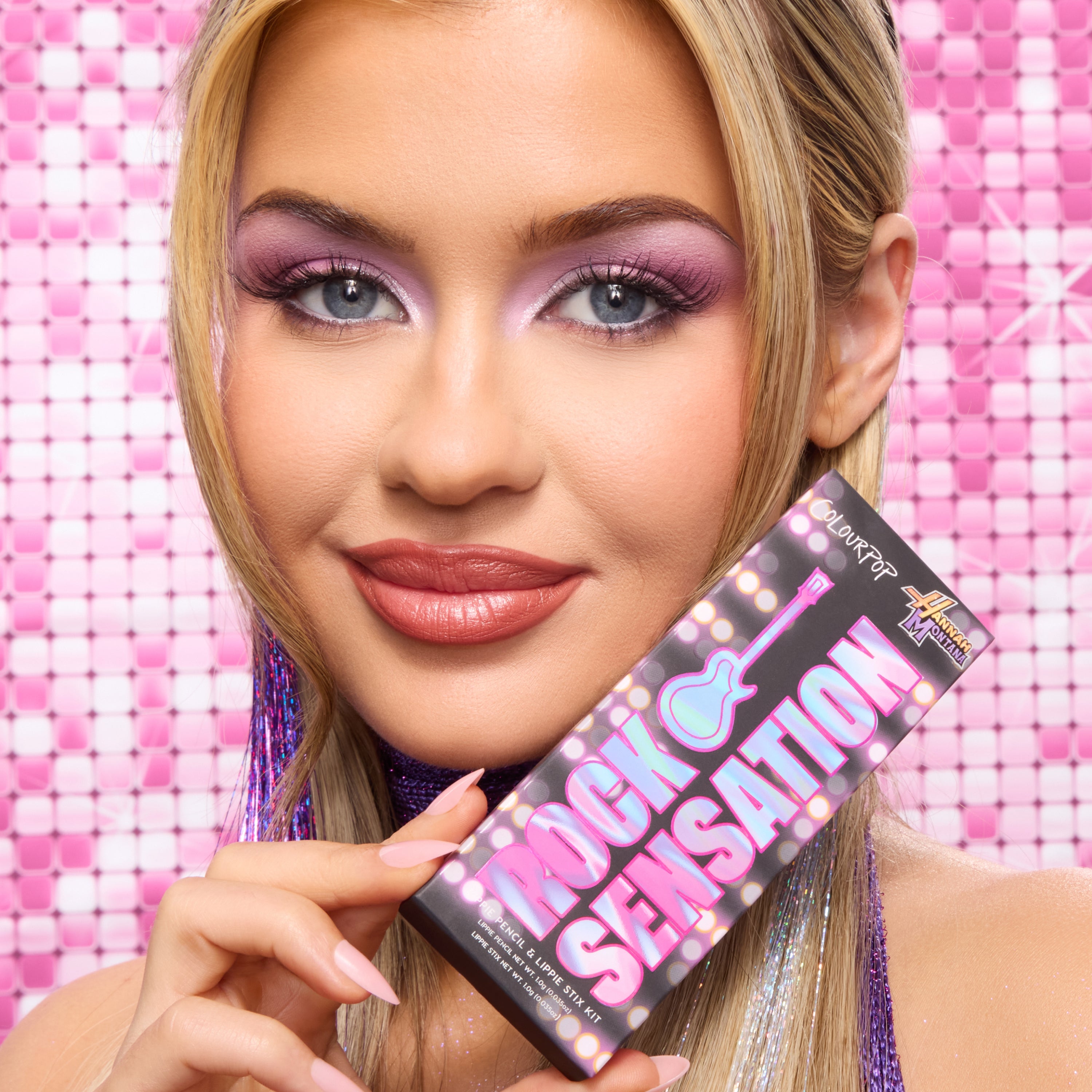 Shop Rock Sensation | Hannah Montana Lip Kit by ColourPop®
