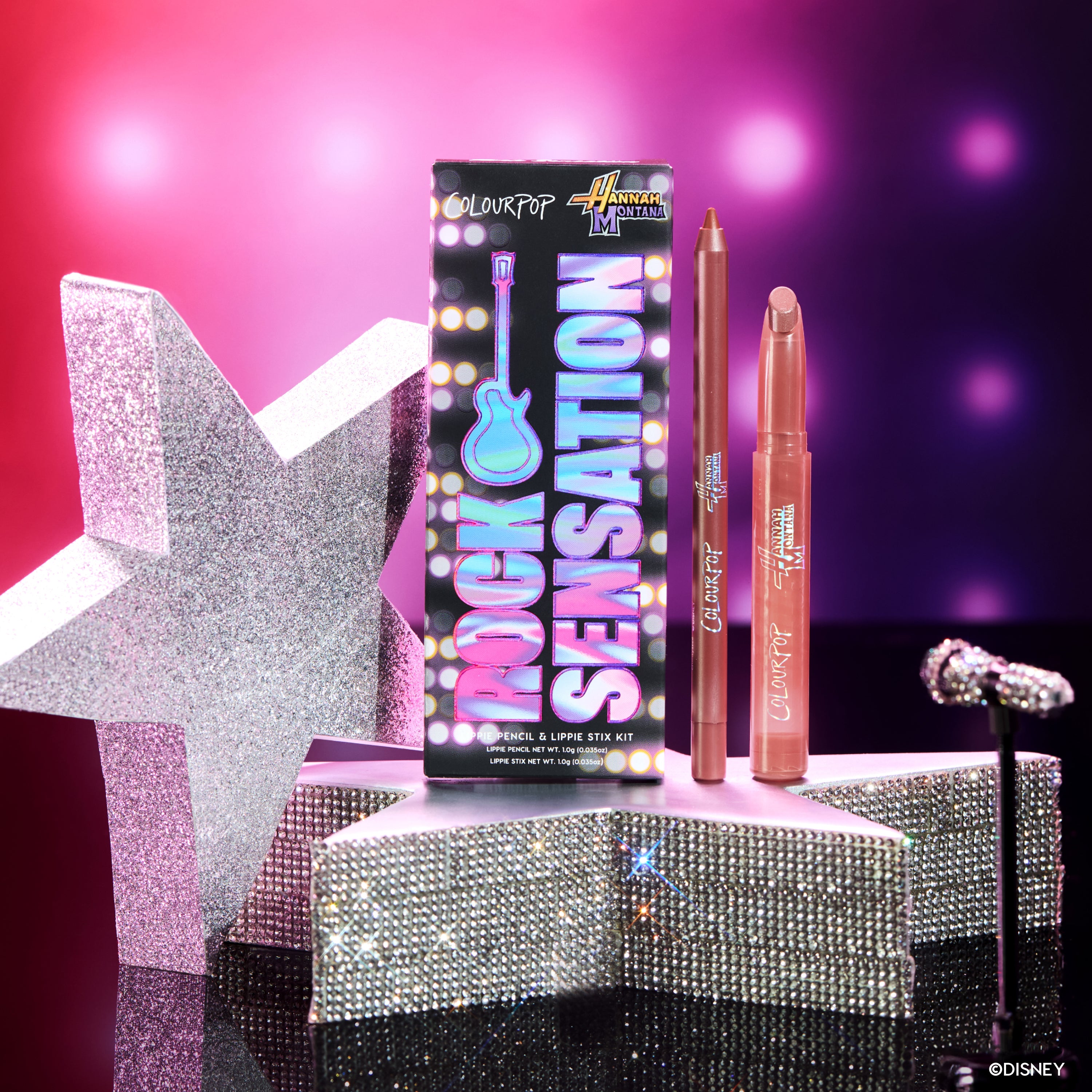 Shop Rock Sensation | Hannah Montana Lip Kit by ColourPop®