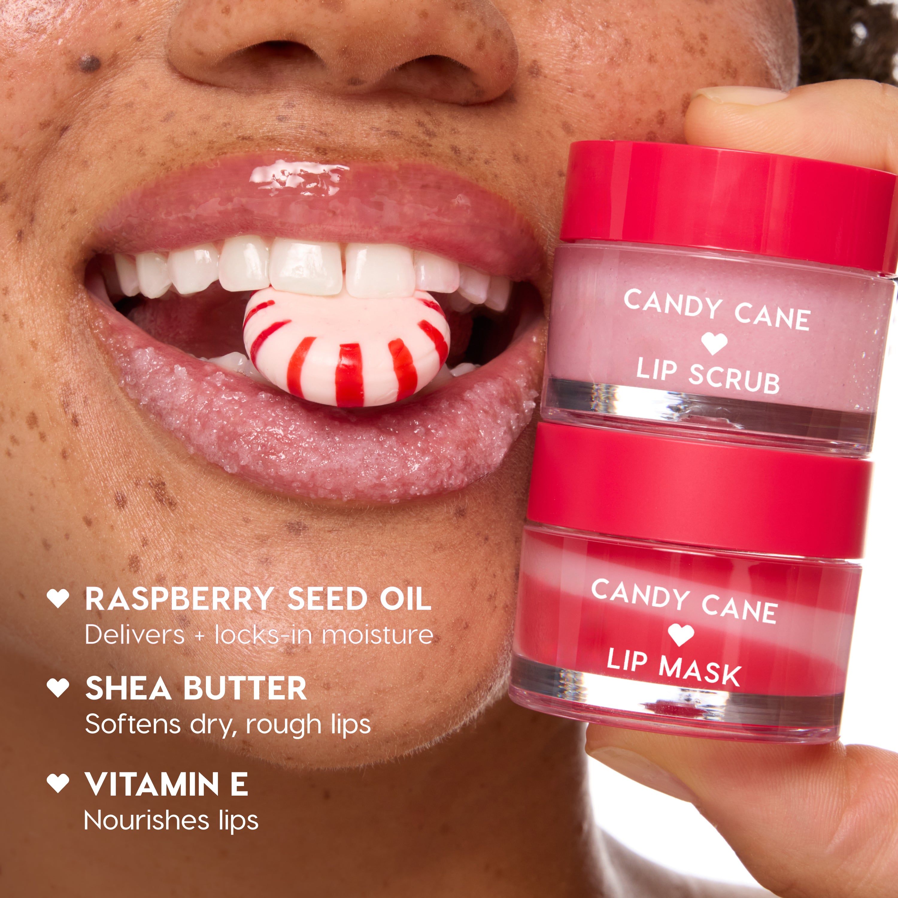 Shop Candy Cane | Lip Care Sugar Lip Scrubs by ColourPop®