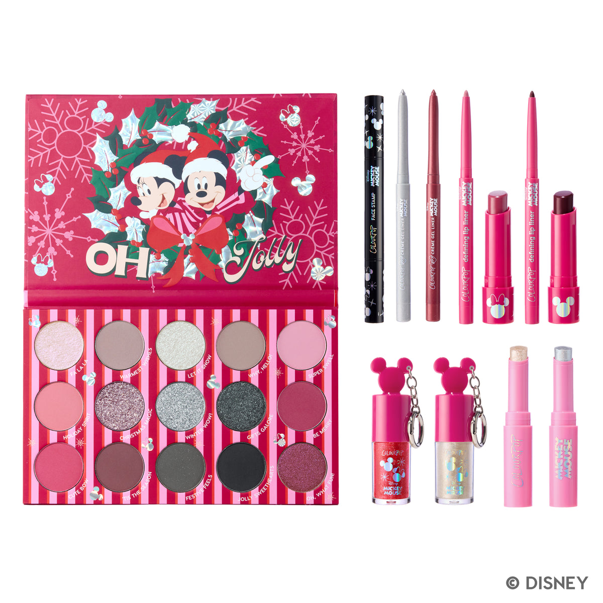 Disney’s A Very Mickey Christmas x ColourPop Collection