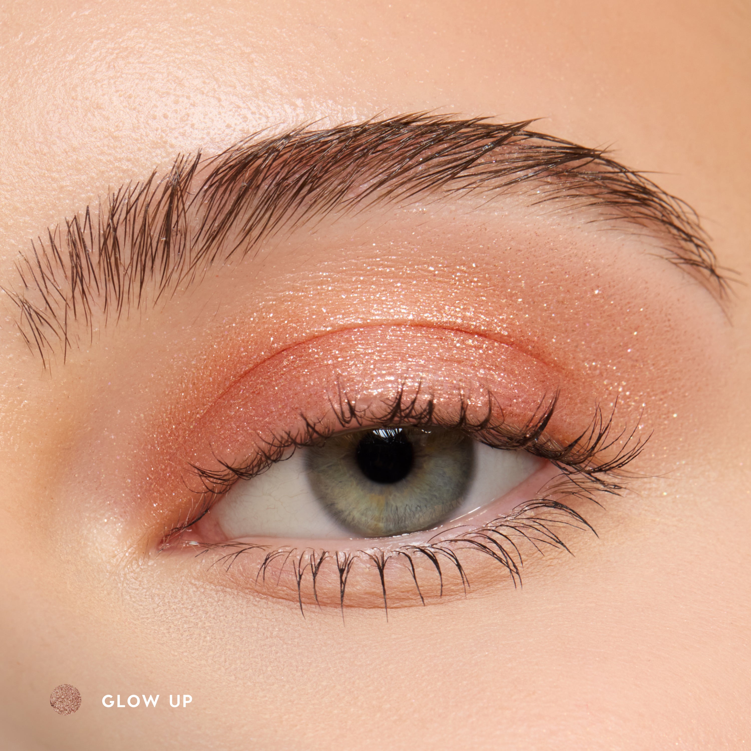 Glow Up Warm Bronze Gold-Fleck Glitter Eyeshadow · ColourPop