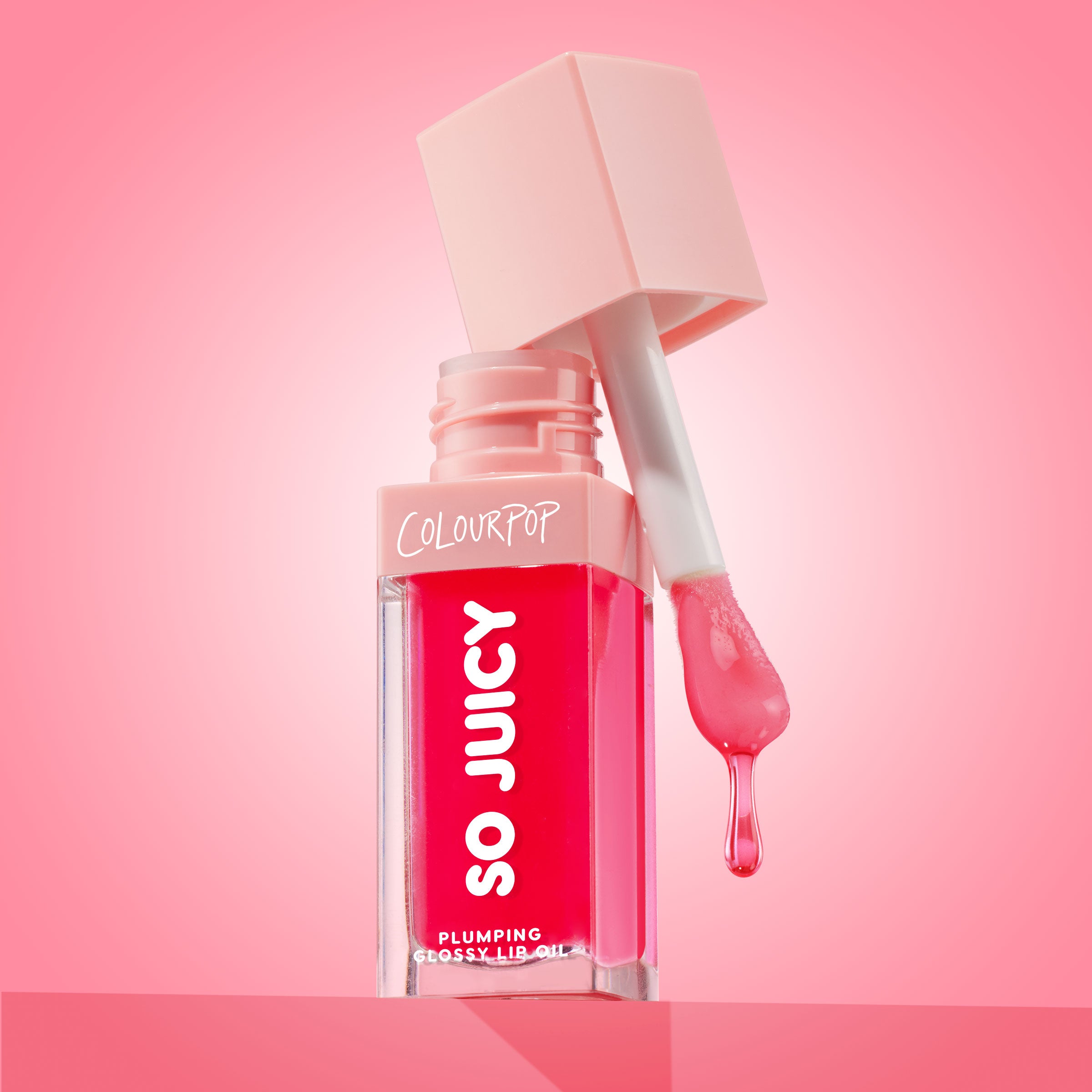 ColourPop®: Flirty Text | Cherry Red Glossy Lip Oil - Shop Now