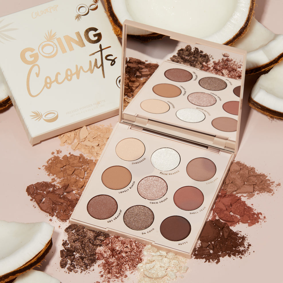 Going Coconuts ColourPop Bronzed Eyeshadow Palette