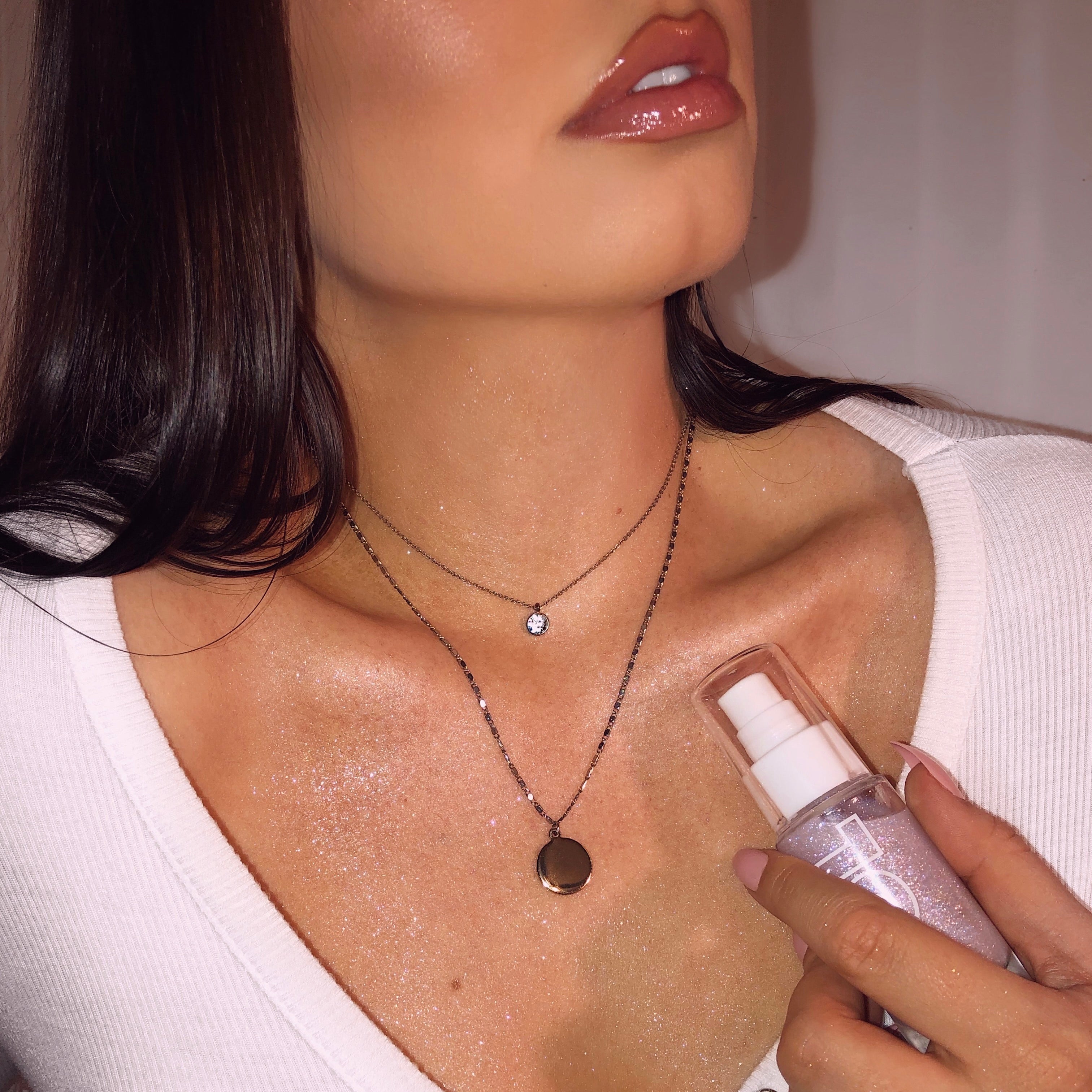 Opaltini Iridescent Lilac Shimmer Dry Oil · ColourPop