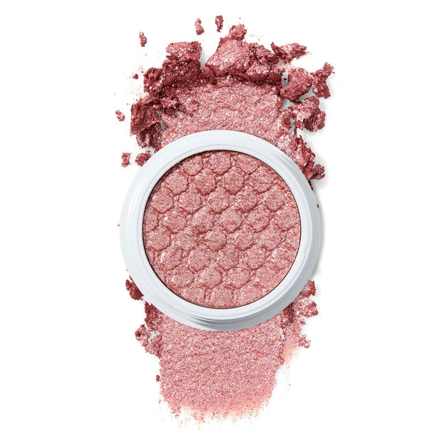 Set to Stun icy rose with blue glitter Super Shock Eyeshadow