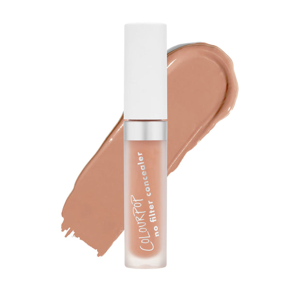 Dark 44 No Filter Concealer for dark skin tones with peachy undertones