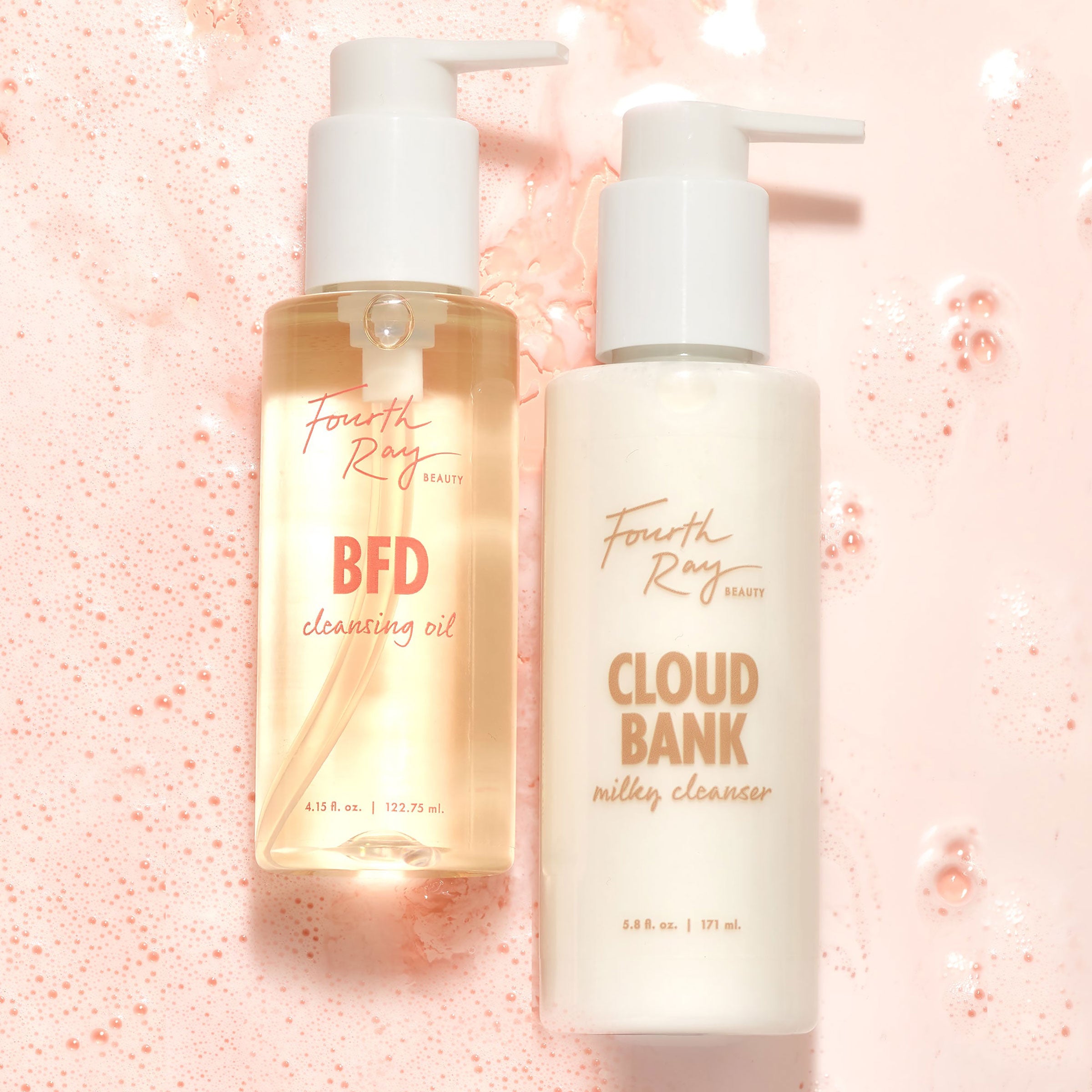 Comfort Cleansing Duo includes BFD Cleansing Oil and Cloud Bank Milky Cleanser