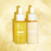 Revive Brightening set with Remedy Serum and Turmeric Face Milk Moisturizer
