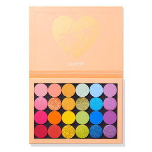 She’s a Rainbow Eyeshadow Palette featuring every shade of the rainbow in matte, metallic, and Pressed Glitter finishes and 7 brand new shadows stylized photo