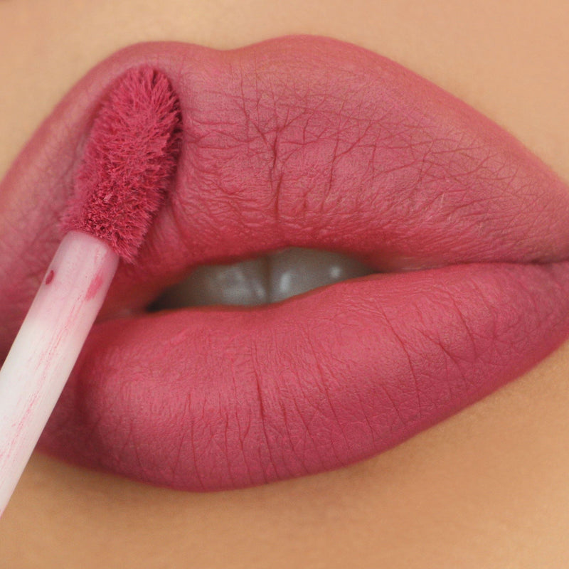ColourPop Ringleader diffused soft plum ultra blotted lipstick