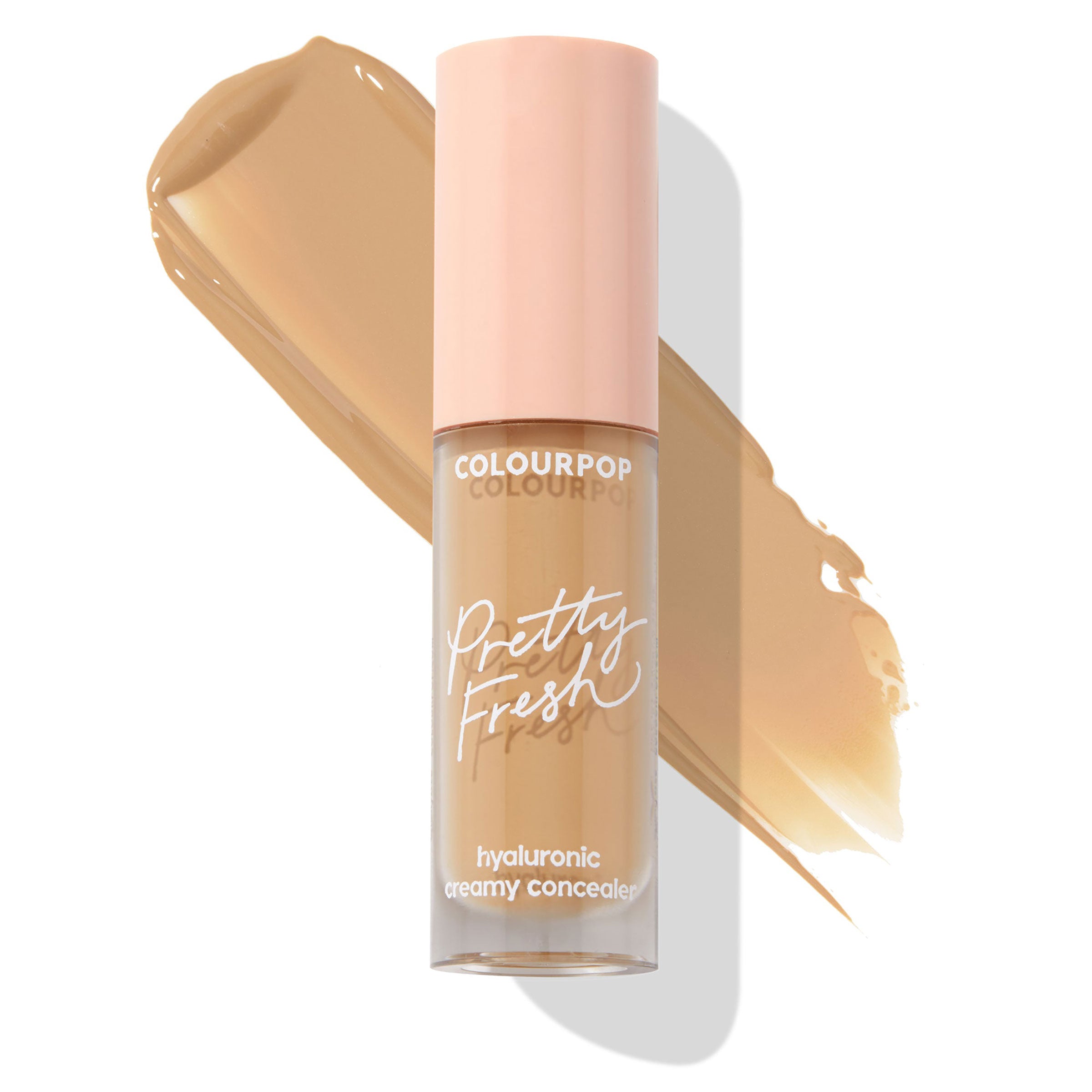 ColourPop Hyaluronic Creamy Concealer Medium Dark 115W with Coconut Water, Oil Free and Ideal for All Skin Types with Swatch