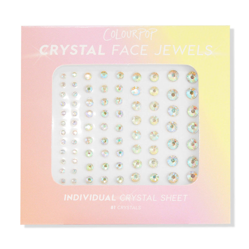 ColourPop Individual Face Jewels crystal sheet