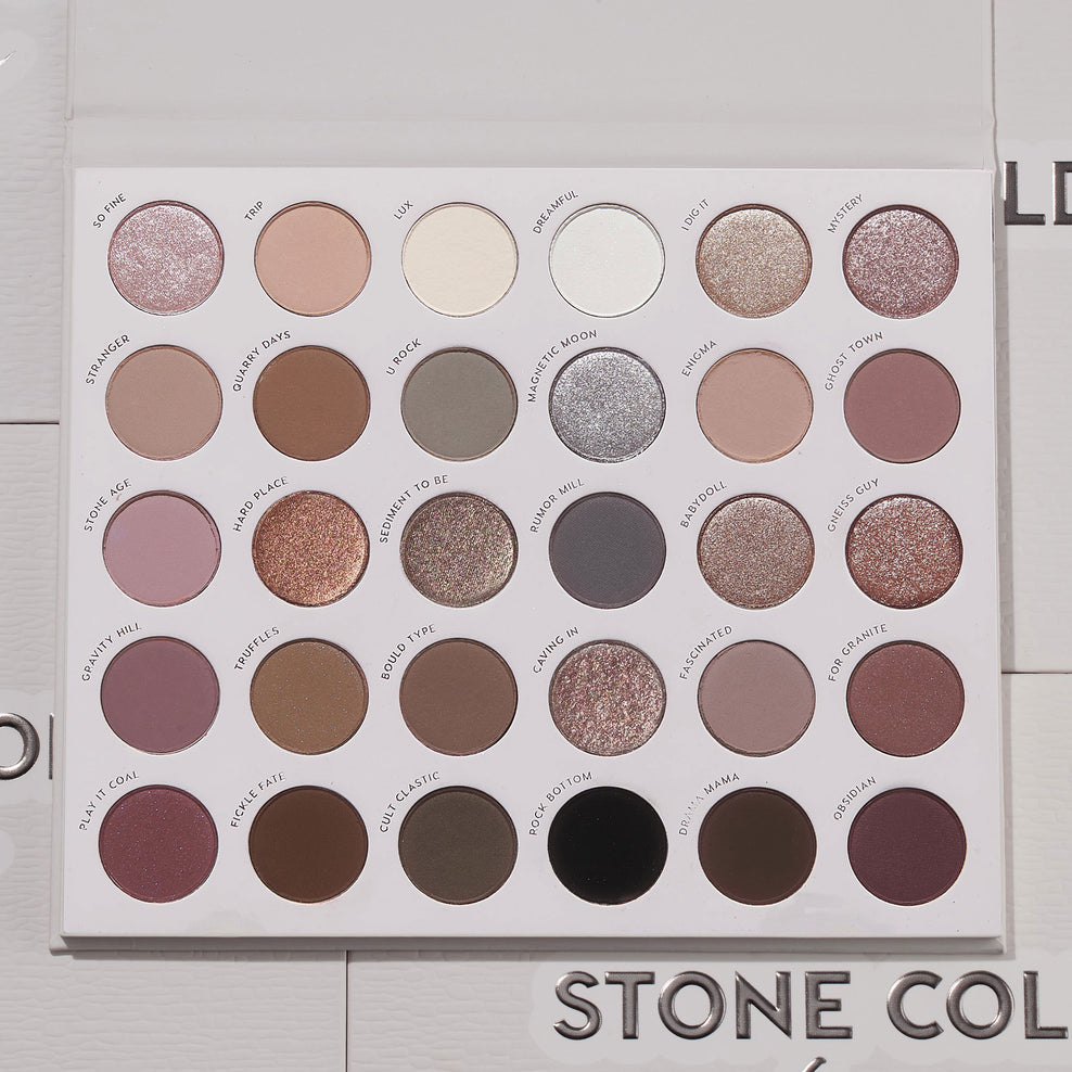 ColourPop Stone Cold Fox 30-pan cool toned shadow palette