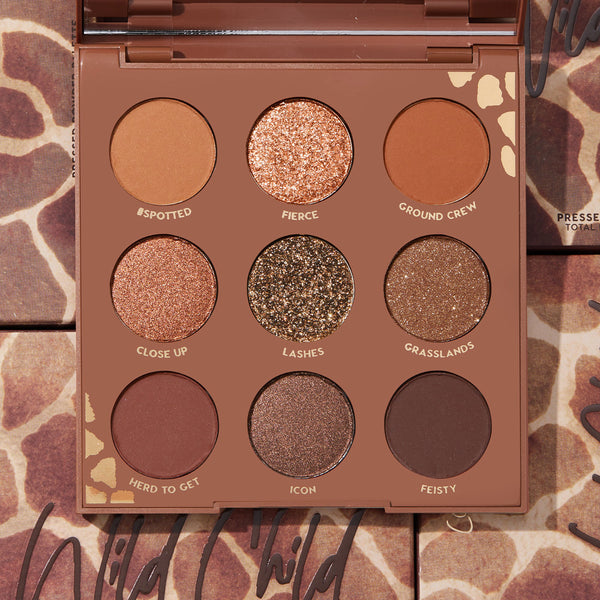 ColourPop Wild Child rich brown shadow palette