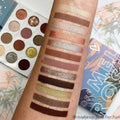 ColourPop Off Melrose Palette arm swatches