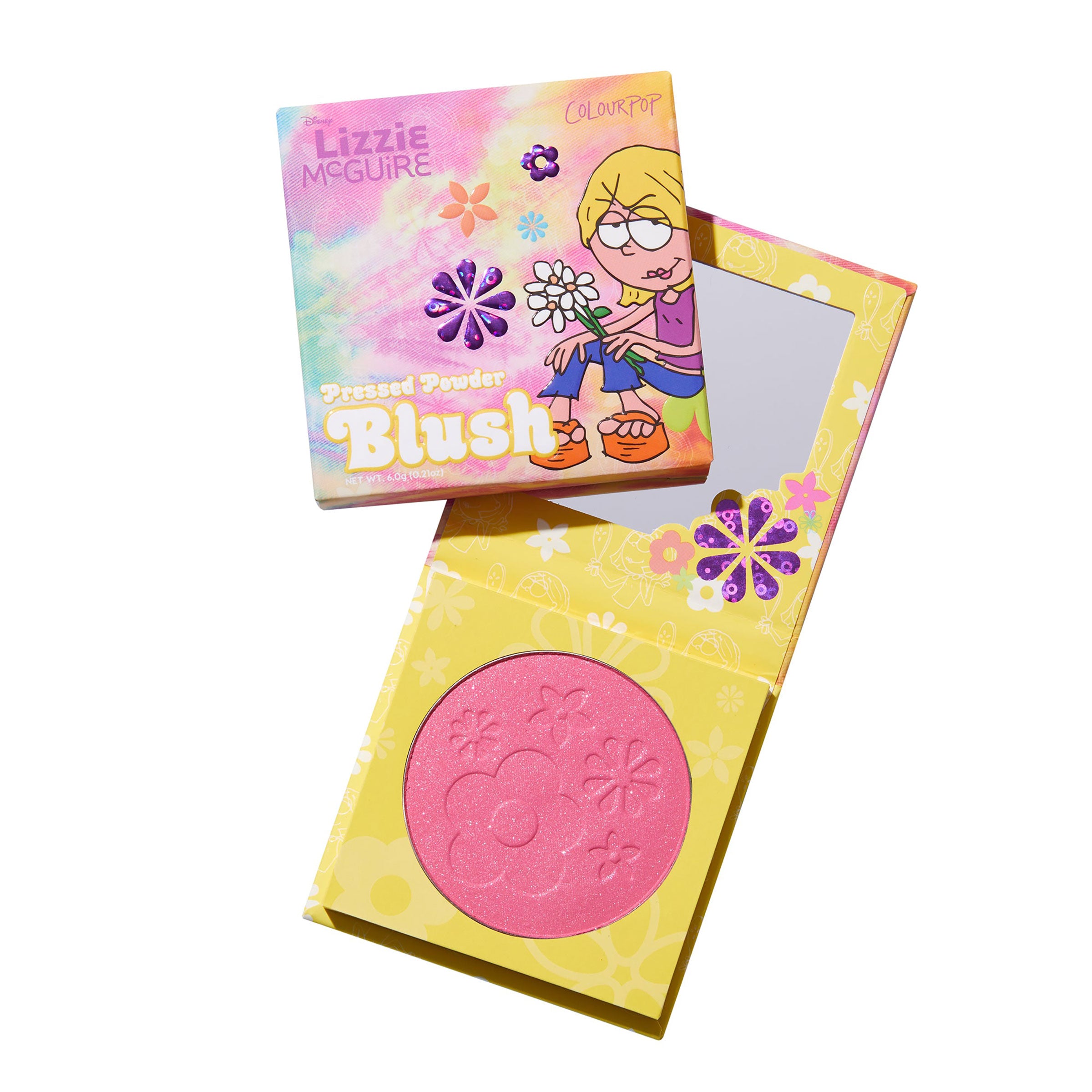 You Are Magnifico Pressed Powder Blush Cool-toned hot pink blush with a satin finish