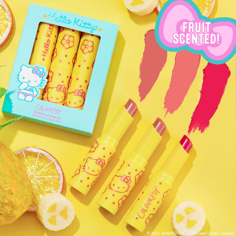 Hello Kitty x ColourPop Yummy Smoothie Lip Balm Bundle