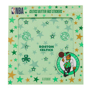 Celtics Glitter Face Stickers