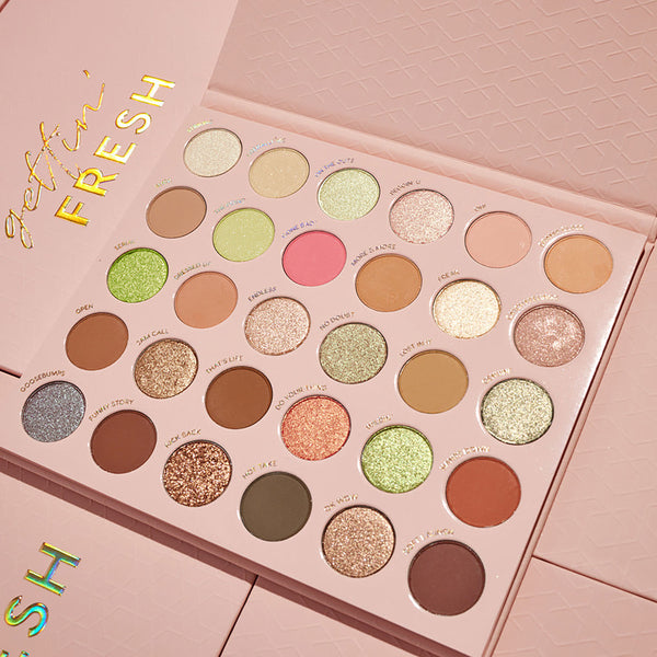 Feelin’ Fresh Shadow Palette & Brush Set Makeup | Colourpop