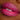ColourPop Lippie Pencils in Heart On, a magenta shade on lip