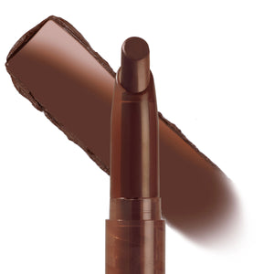 ColourPop Lippie Stix in Pitch, a matte rich chocolate brown 