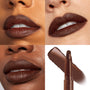 ColourPop Lippie Stix in Pitch, a matte rich chocolate brown