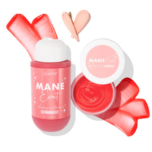Mane-Event-Peach-Conditioner-Tint-and-Clips-with-swatches