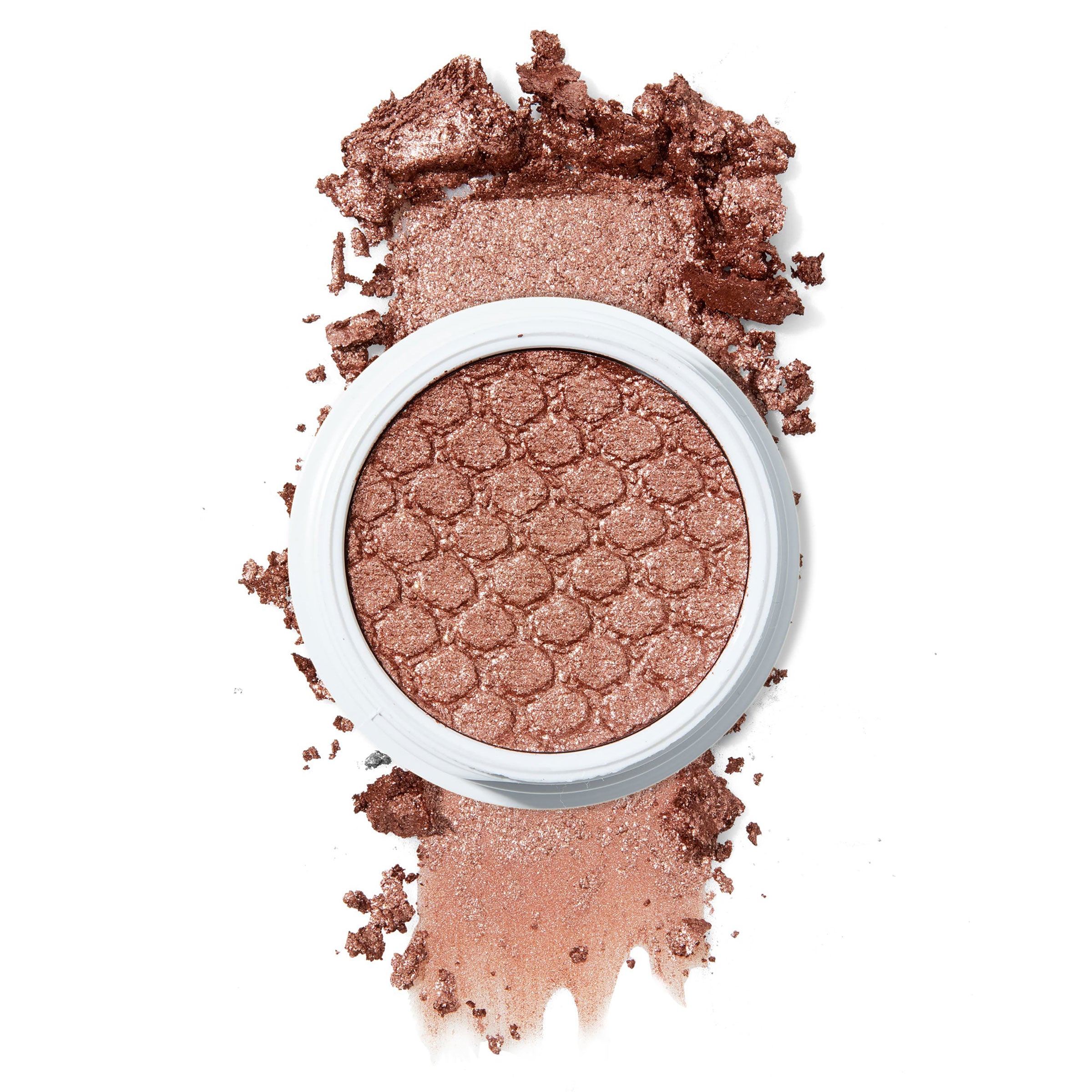 Sequin rosy penny copper with mutli-dimensional Ultra-Glitter finish Super Shock eye Shadow