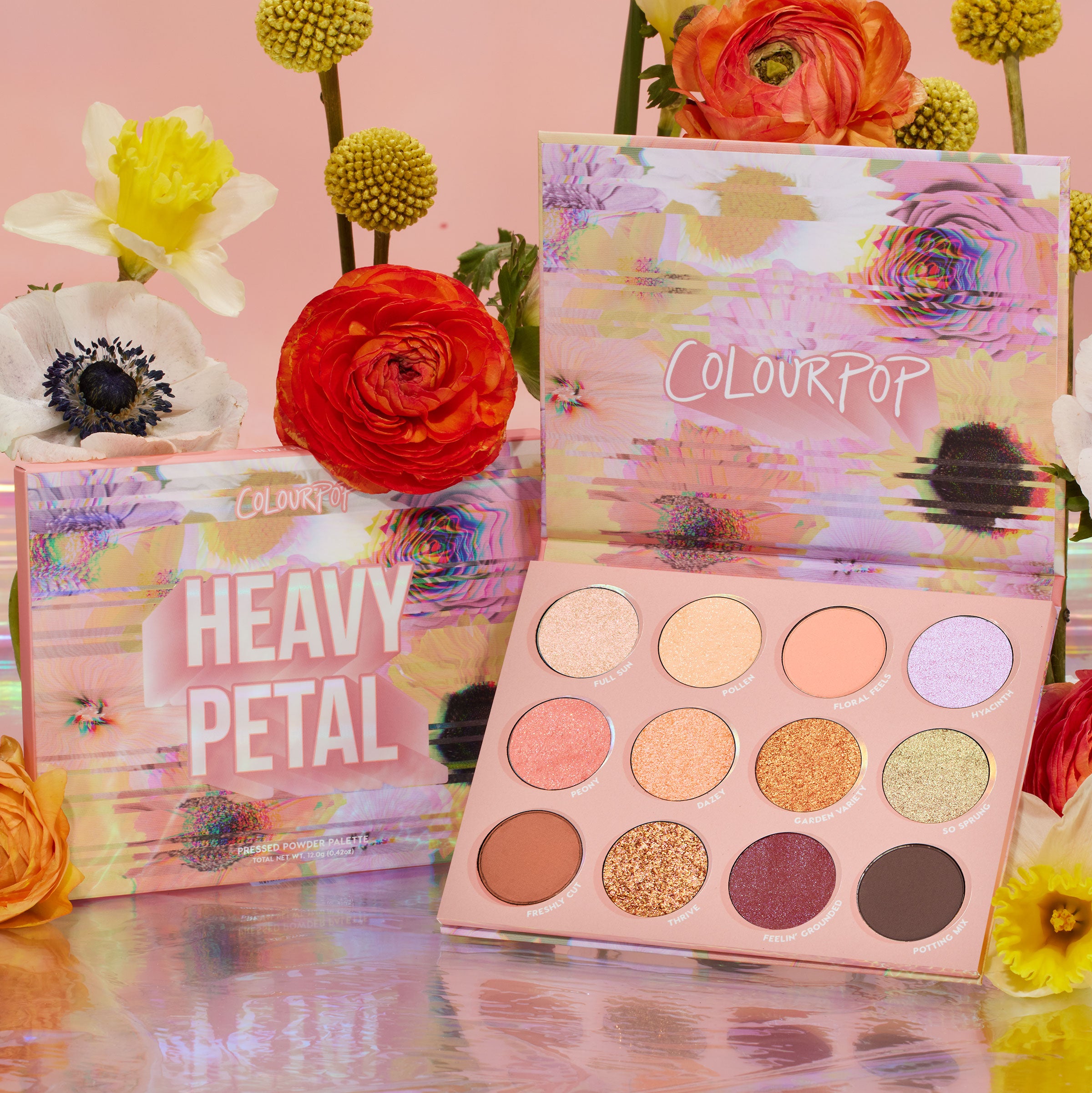 ColourPop- heavy offers petal collection